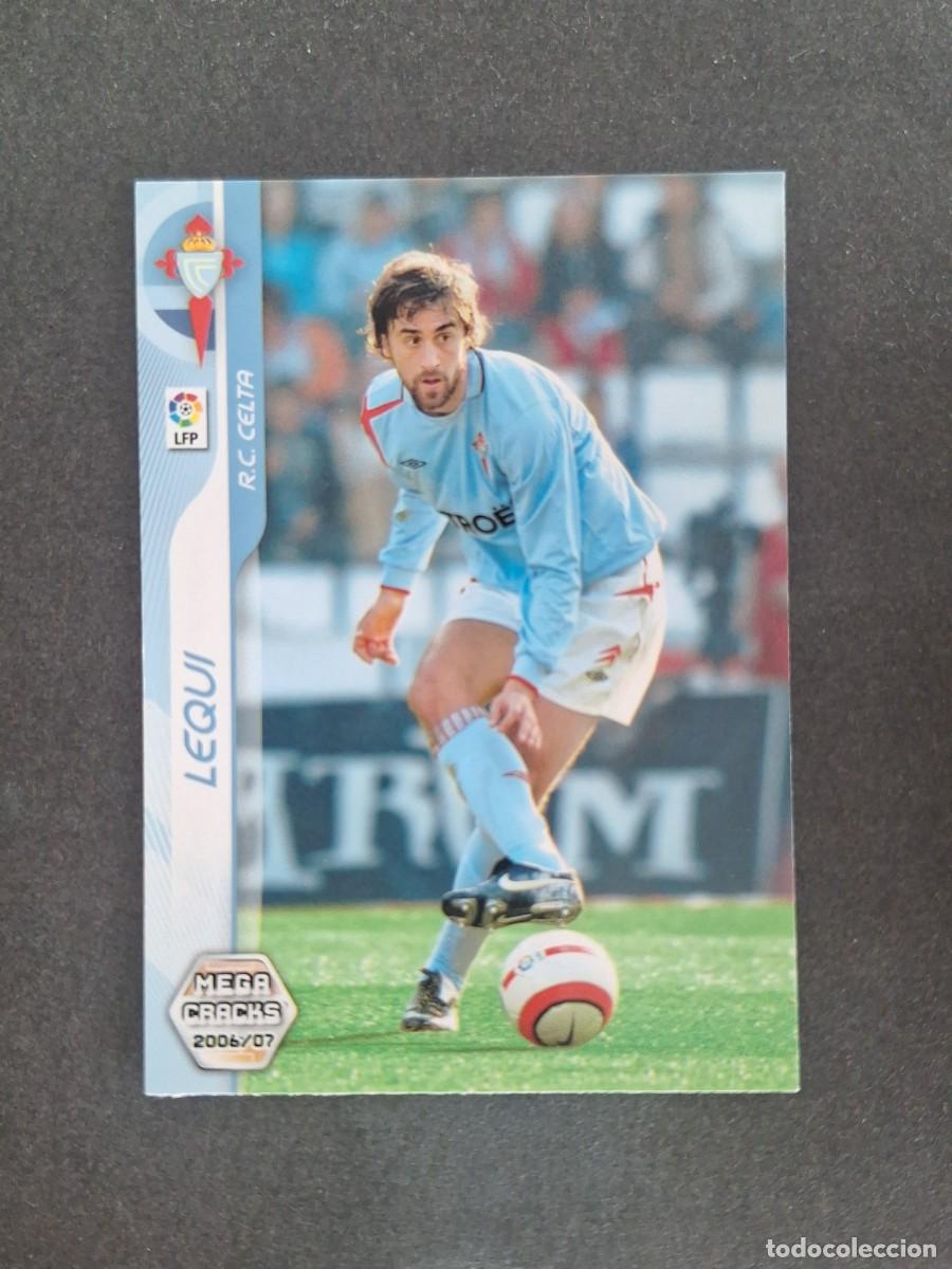 Cromos de f&uacute;tbol: L2 LEQUI CELTA DE VIGO 77 PANINI MEGACRACKS 2006 2007 06 07