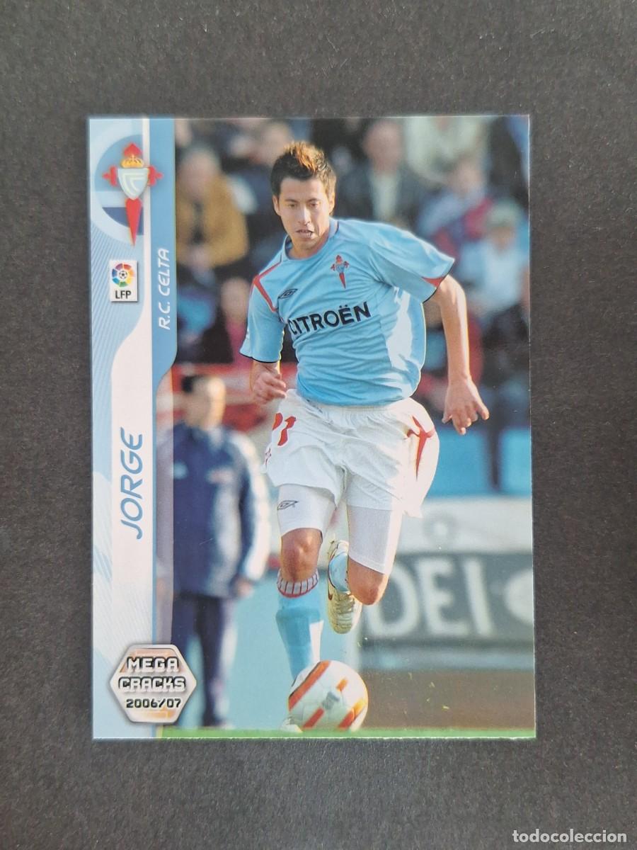 Cromos de f&uacute;tbol: L2 JORGE CELTA DE VIGO 86 PANINI MEGACRACKS 2006 2007 06 07