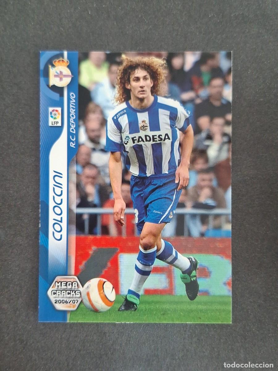 Cromos de f&uacute;tbol: L2 COLOCCINI DEPORTIVO DE LA CORU&Ntilde;A 96 PANINI MEGACRACKS 2006 2007 06 07