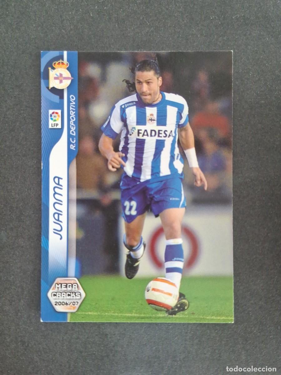 Cromos de f&uacute;tbol: L2 JUANMA DEPORTIVO DE LA CORU&Ntilde;A 97 PANINI MEGACRACKS 2006 2007 06 07
