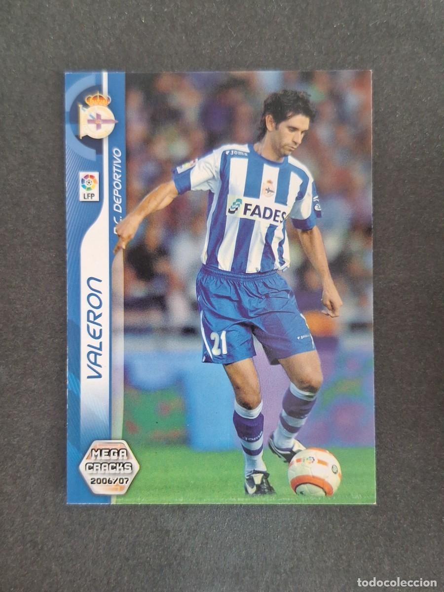 Cromos de f&uacute;tbol: L2 VALERON DEPORTIVO DE LA CORU&Ntilde;A 103 PANINI MEGACRACKS 2006 2007 06 07