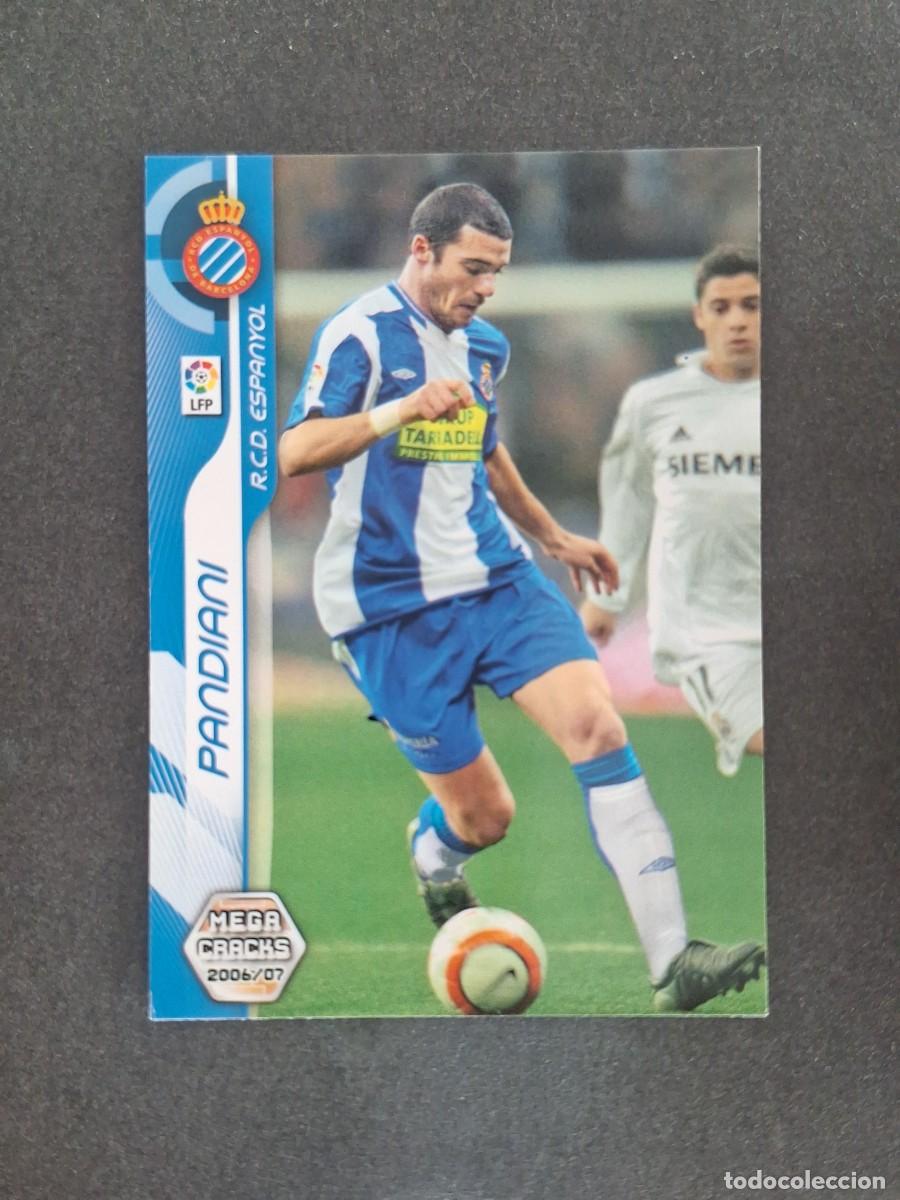 Cromos de f&uacute;tbol: L2 PANDIANI R. C. D. ESPA&Ntilde;OL 125 PANINI MEGACRACKS 2006 2007 06 07