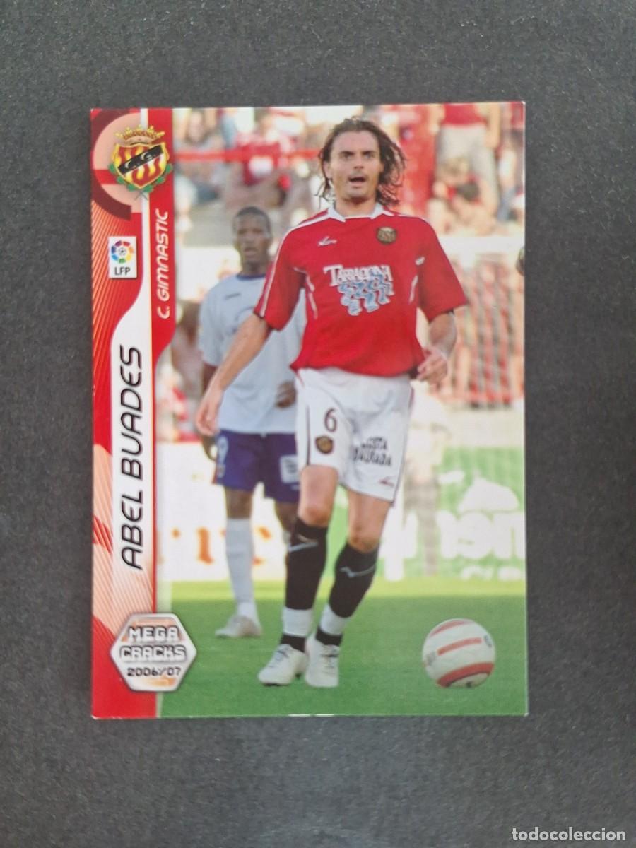 Cromos de f&uacute;tbol: L2 ABEL BUADES C. GIMNASTIC DE TARRAGONA 153 PANINI MEGACRACKS 2006 2007 06 07