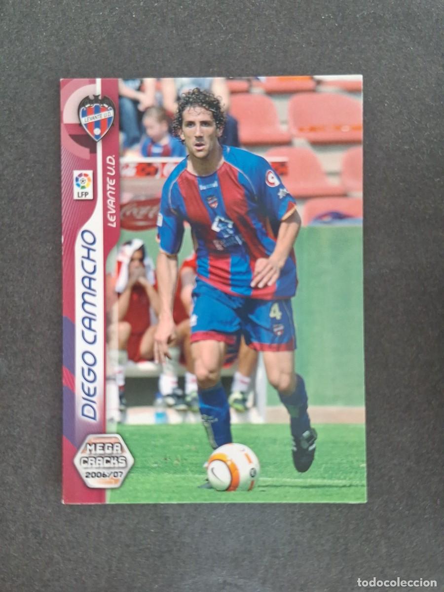 Cromos de f&uacute;tbol: L2 DIEGO CAMACHO LEVANTE U. D. 170 PANINI MEGACRACKS 2006 2007 06 07