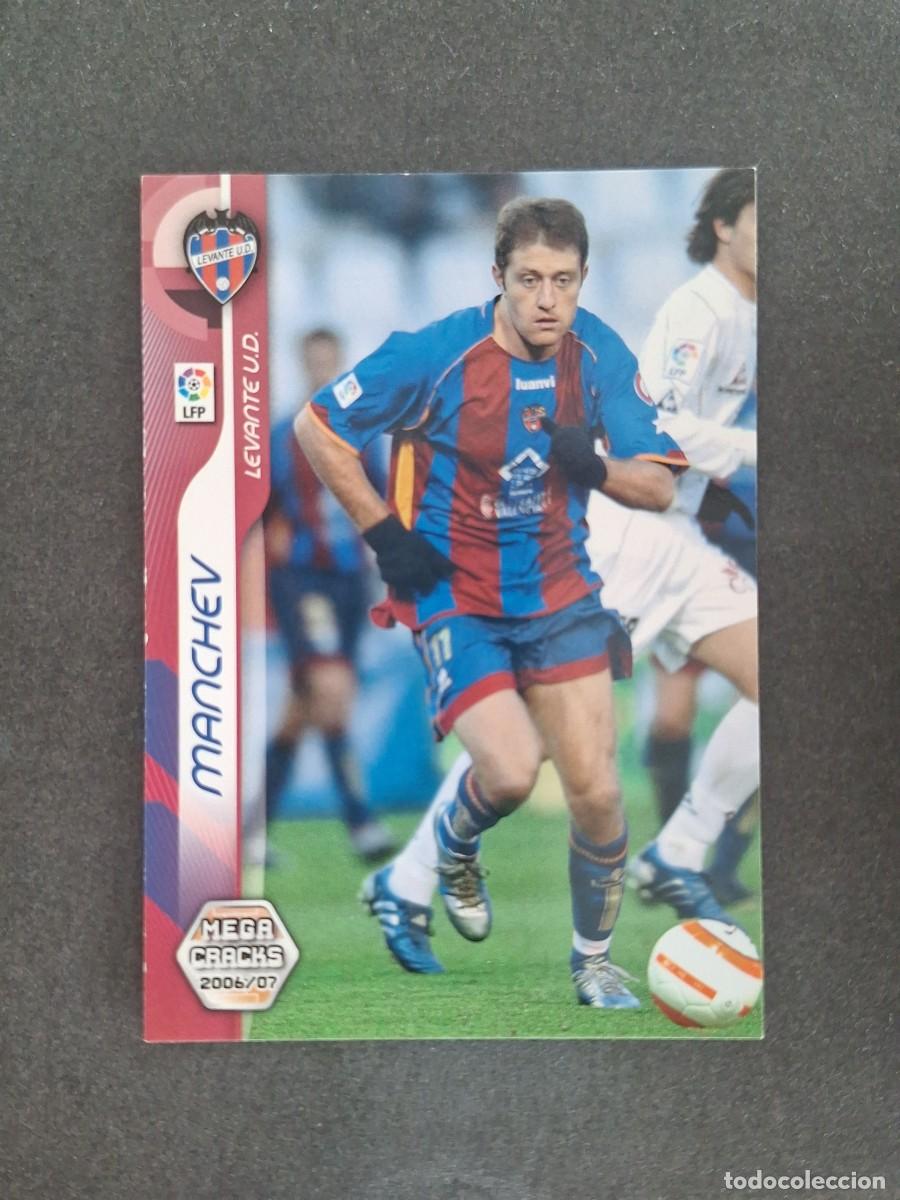 Cromos de f&uacute;tbol: L2 MANCHEV LEVANTE U. D. 180 PANINI MEGACRACKS 2006 2007 06 07