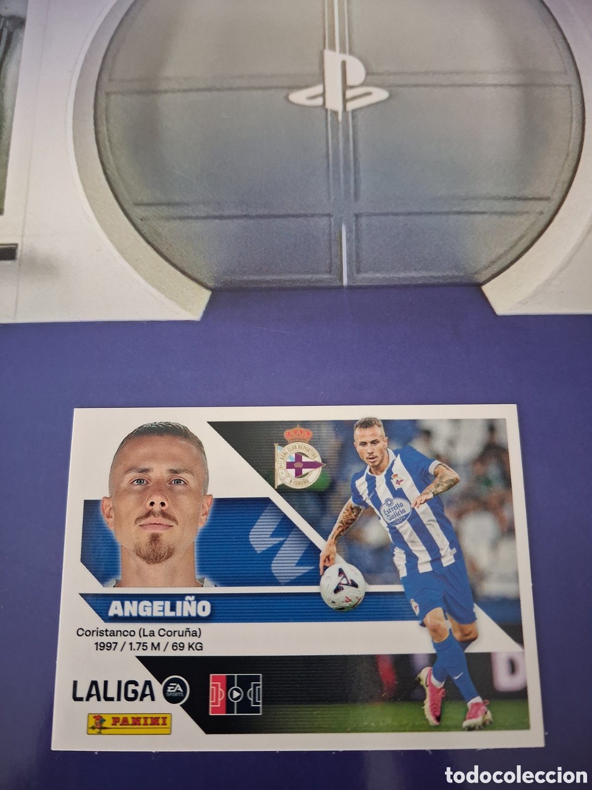 Cromos de f&uacute;tbol: Angeli&ntilde;o &Uacute;ltimos fichajes 33 Deportivo Ediciones Este 2026-27 Panini