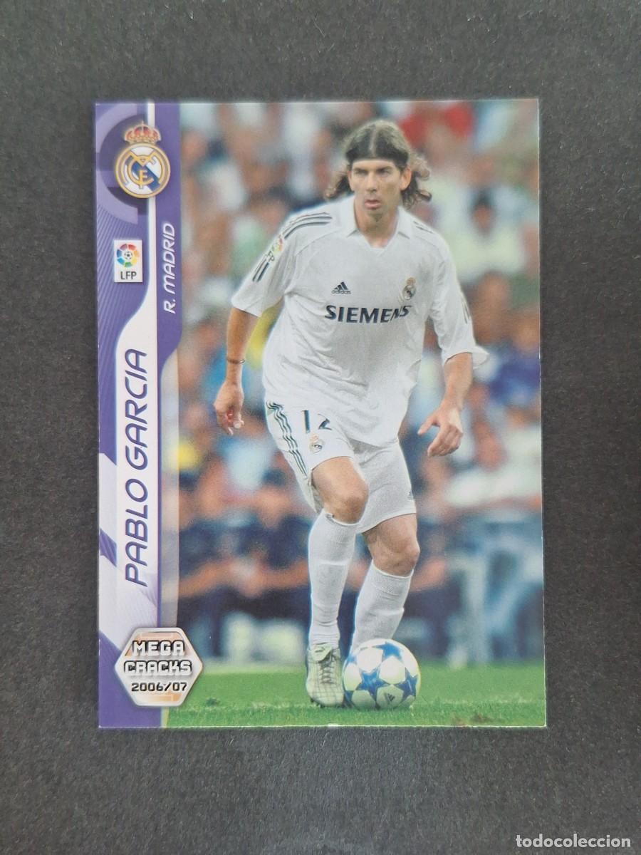 Cromos de f&uacute;tbol: L2 PABLO GARCIA REAL MADRID 190 PANINI MEGACRACKS 2006 2007 06 07