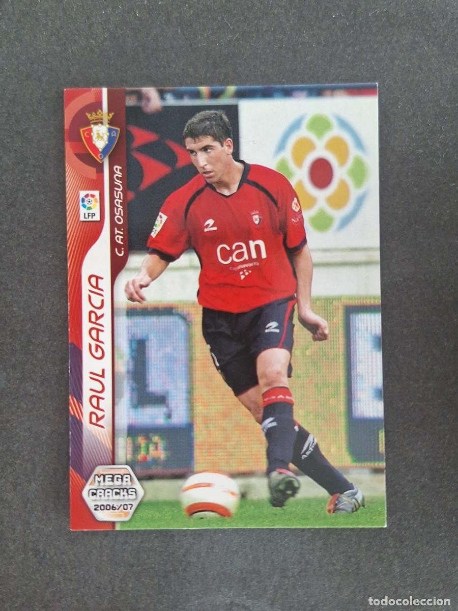 Cromos de f&uacute;tbol: L2 RAUL GARCIA C. A. OSASUNA 226 PANINI MEGACRACKS 2006 2007 06 07