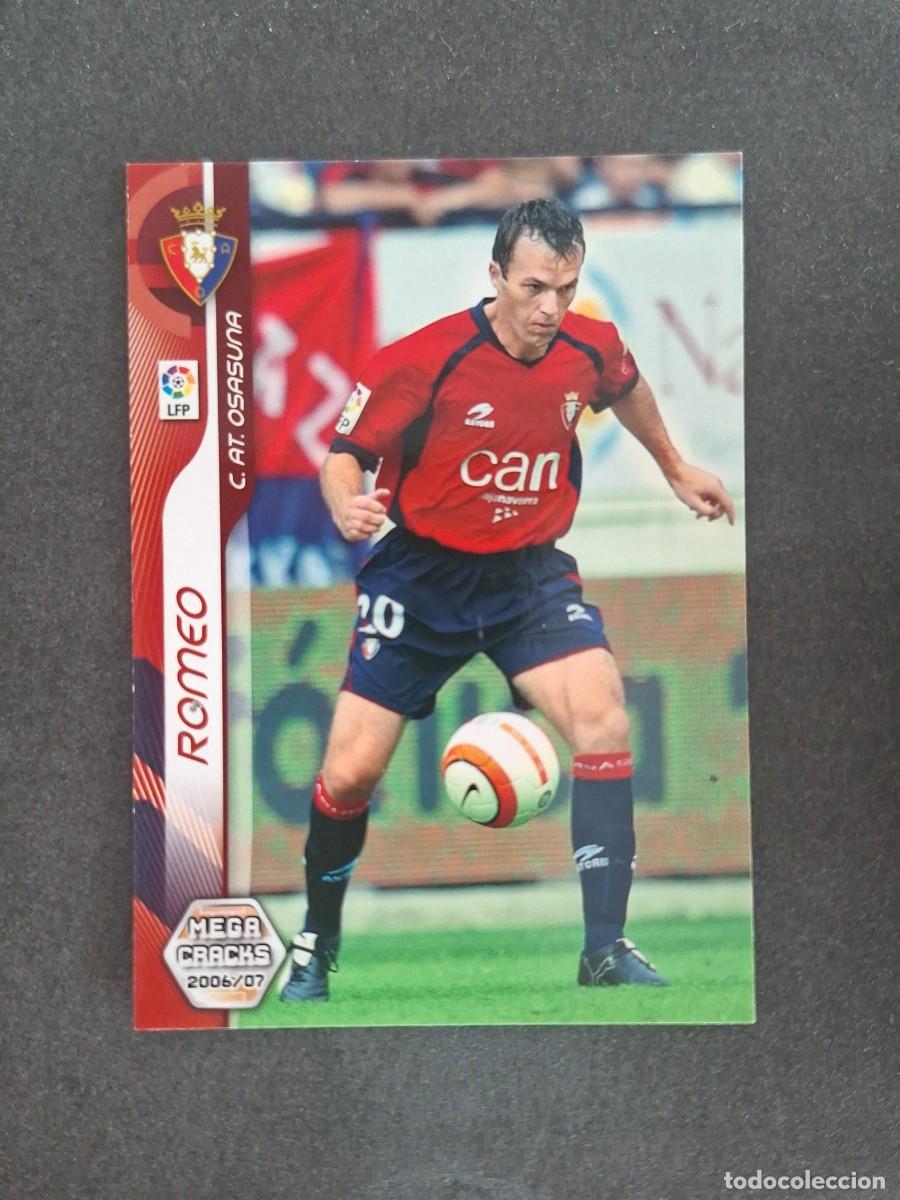 Cromos de f&uacute;tbol: L2 ROMERO C. A. OSASUNA 234 PANINI MEGACRACKS 2006 2007 06 07