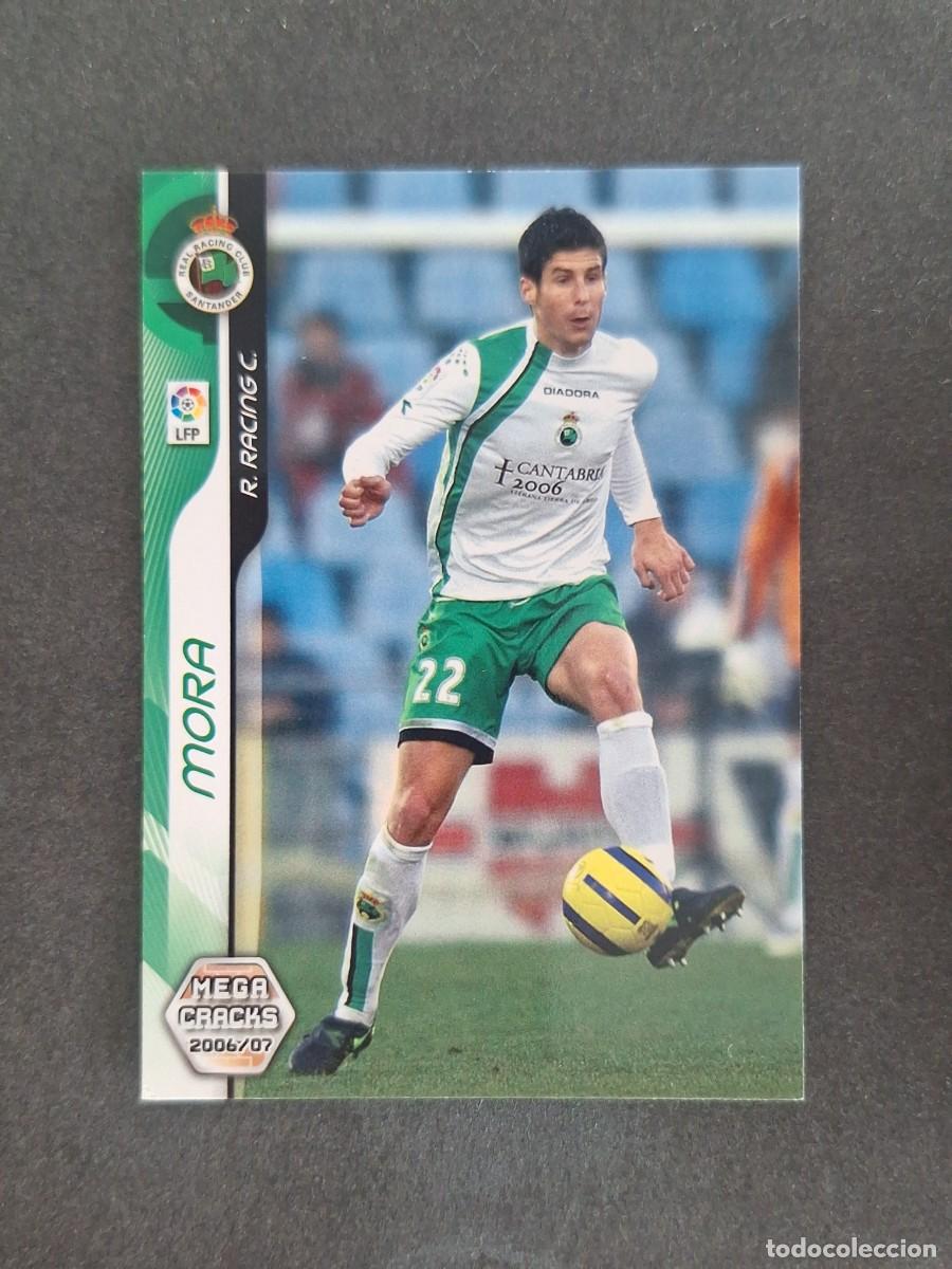 Cromos de f&uacute;tbol: L2 MORA RACING DE SANTANDER 238 PANINI MEGACRACKS 2006 2007 06 07