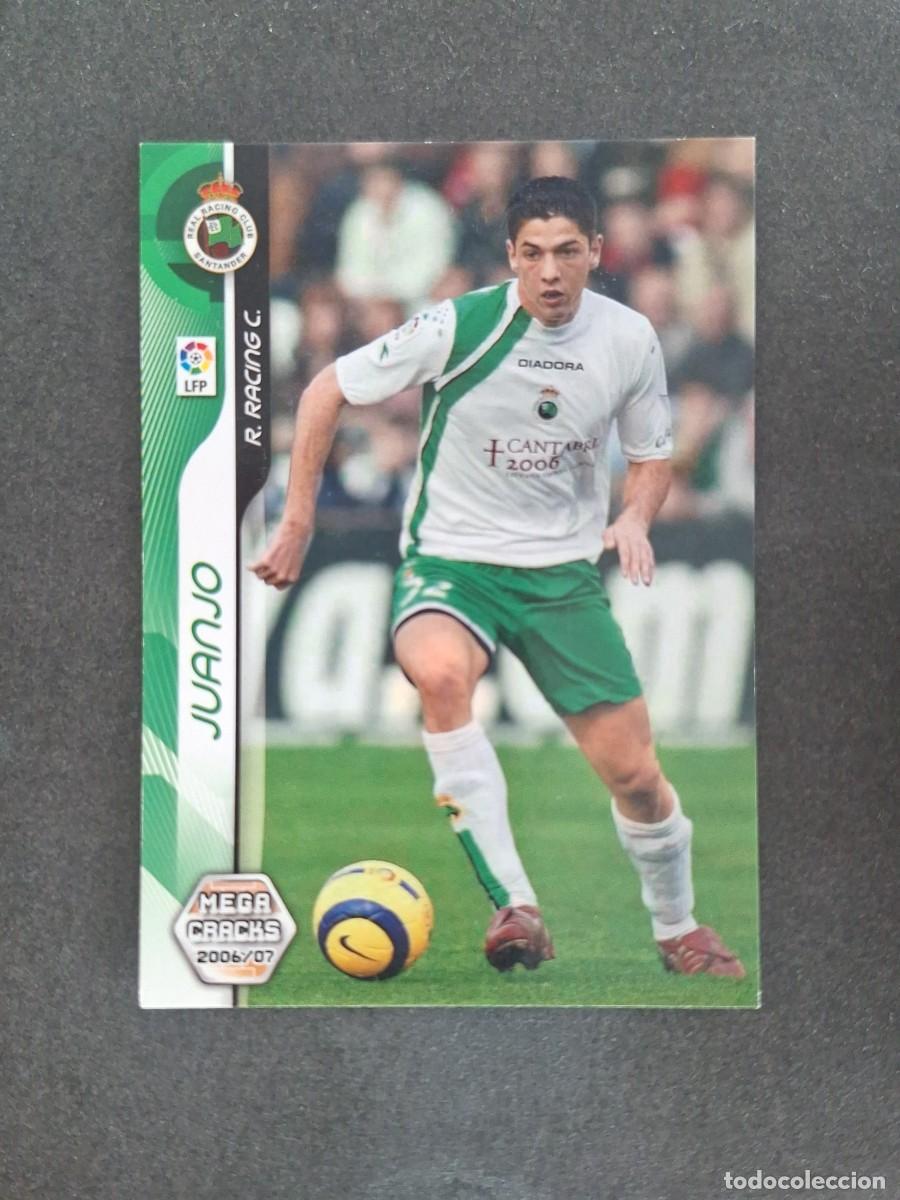 Cromos de Futebol: L2 JUANJO RACING DE SANTANDER 250 PANINI MEGACRACKS 2006 2007 06 07