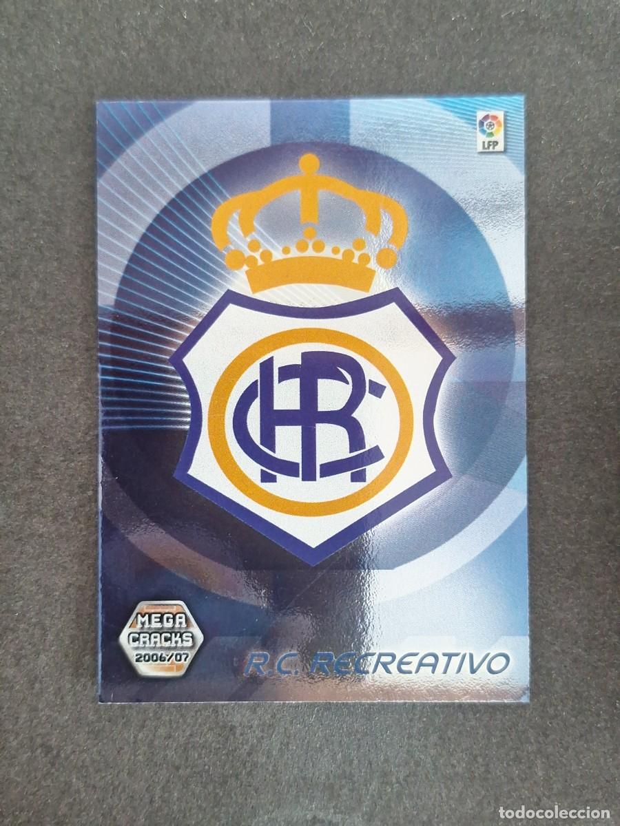 Cromos de Futebol: L2 ESCUDO RECREATIVO DE HUELVA 253 PANINI MEGACRACKS 2006 2007 06 07