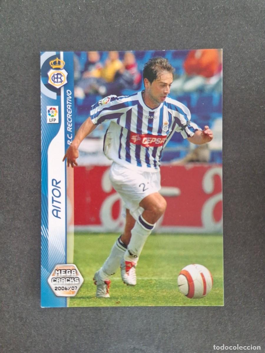 Cromos de Futebol: L2 AITOR RECREATIVO DE HUELVA 265 PANINI MEGACRACKS 2006 2007 06 07