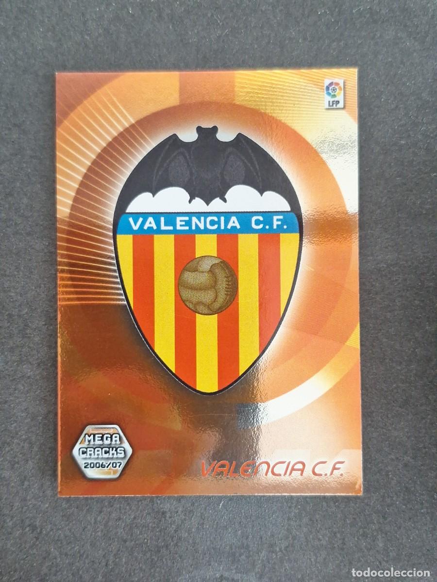 Cromos de Futebol: L2 ESCUDO VALENCIA C. F. 307 PANINI MEGACRACKS 2006 2007 06 07