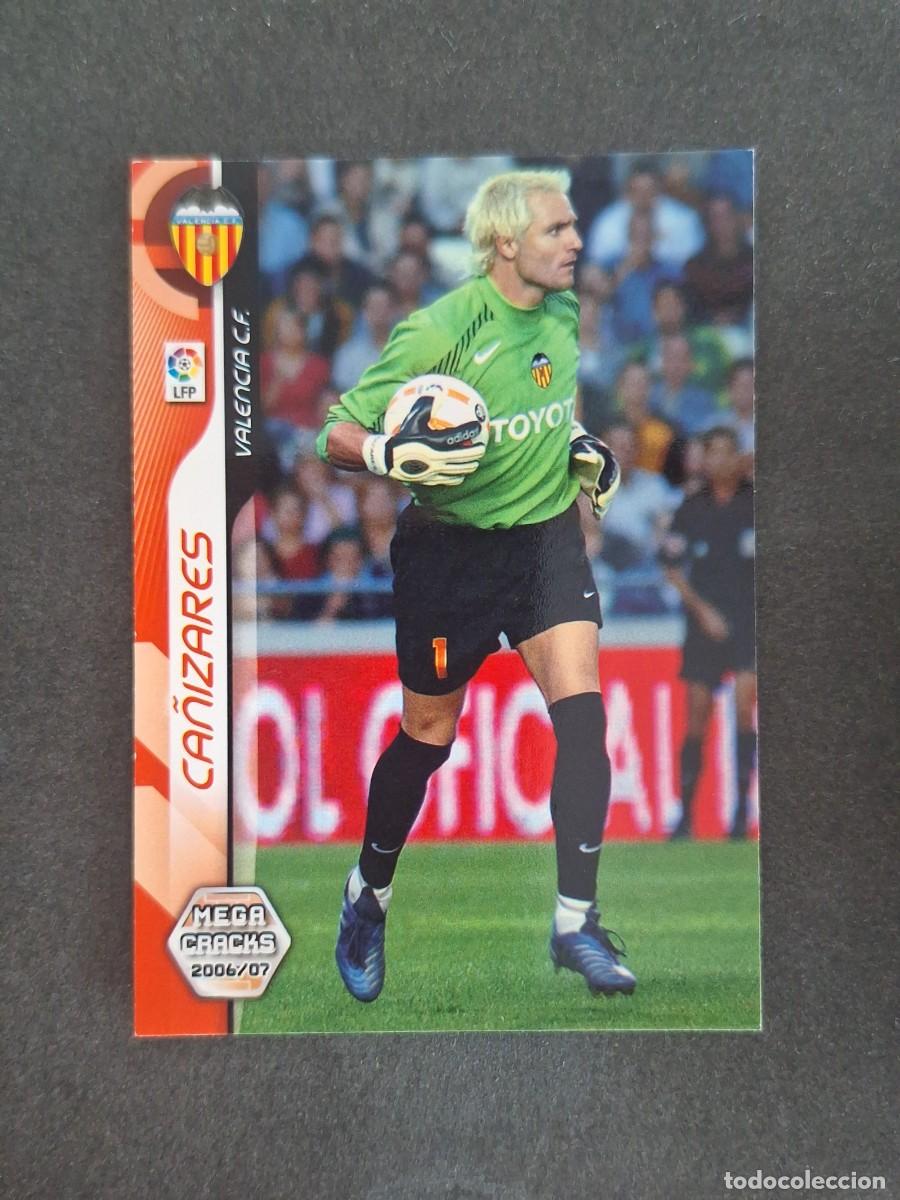 Cromos de f&uacute;tbol: L2 CA&Ntilde;IZARES VALENCIA C. F. 308 PANINI MEGACRACKS 2006 2007 06 07