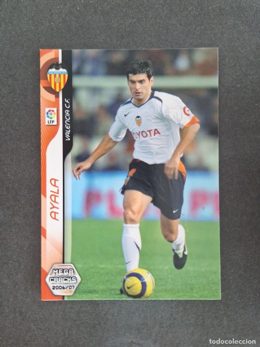 Cromos de f&uacute;tbol: L2 AYALA VALENCIA C. F. 310 PANINI MEGACRACKS 2006 2007 06 07