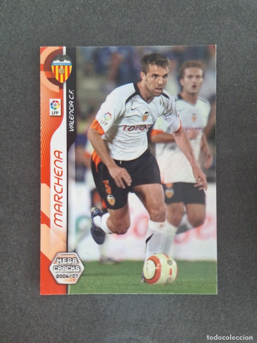 Cromos de f&uacute;tbol: L2 MARCHENA VALENCIA C. F. 311 PANINI MEGACRACKS 2006 2007 06 07