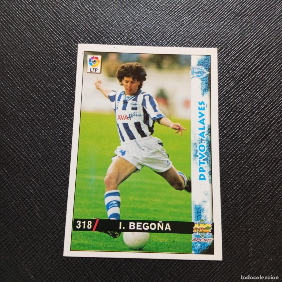 Cromos de f&uacute;tbol: 218 I BEGO&Ntilde;A ALAVES MUNDICROMO 1998 1999 CROMO FUTBOL LIGA 98 99 - A218 PG42