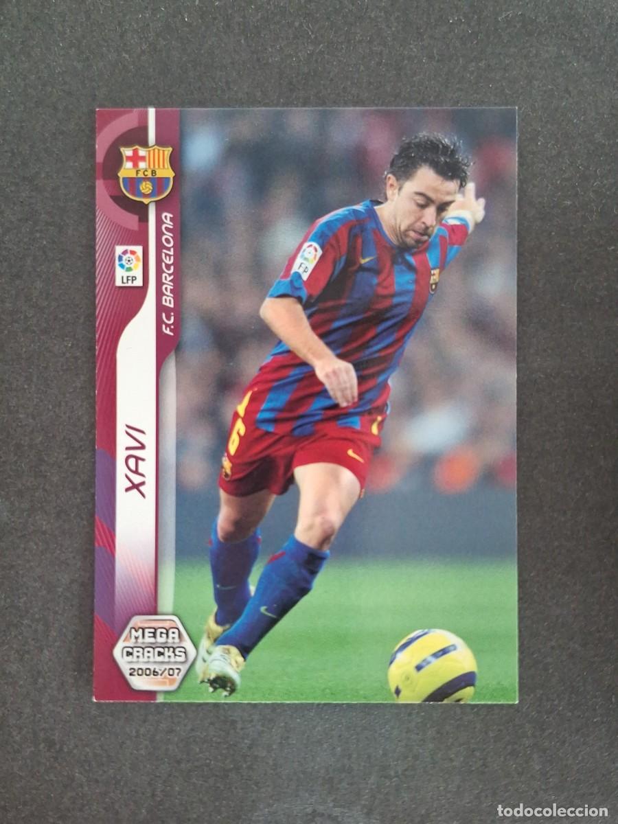 Cromos de f&uacute;tbol: L2 XAVI F. C. BARCELONA 49 PANINI MEGACRACKS 2006 2007 06 07