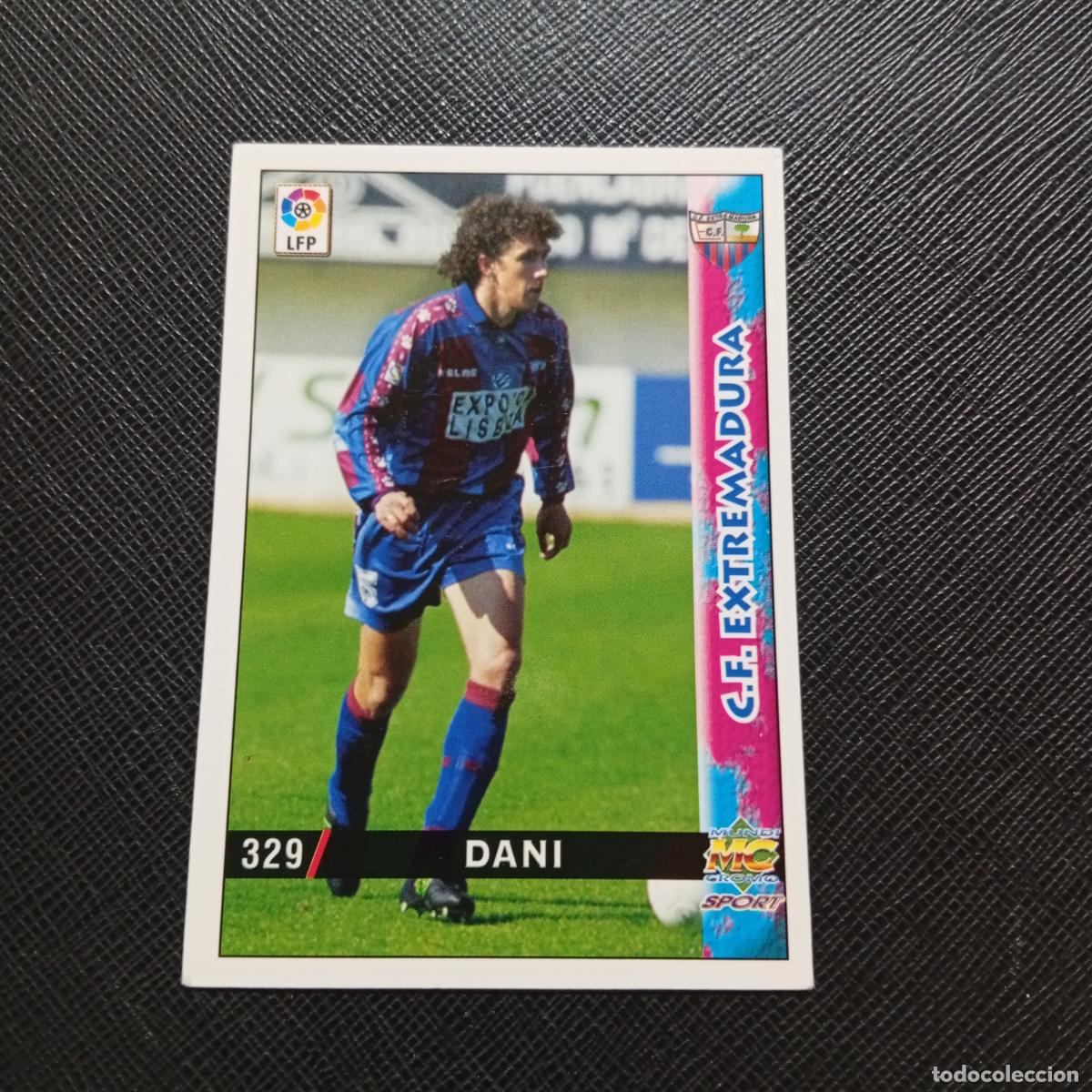 Cromos de f&uacute;tbol: 329 DANI EXTREMADURA MUNDICROMO 1998 1999 CROMO FUTBOL LIGA 98 99 - A218 PG43 BAJA
