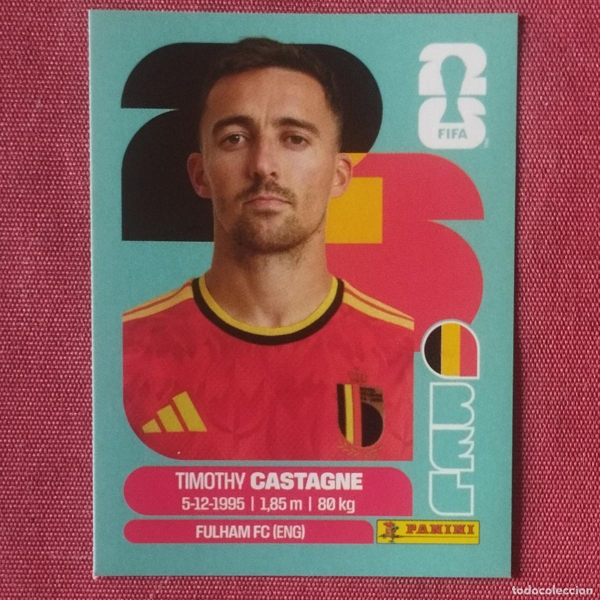 Cromos de f&uacute;tbol: TIMOTHY CASTAGNE - BELGICA - BEL 4 - MUNDIAL DE FUTBOL 2026 - FIFA WORLD CUP
