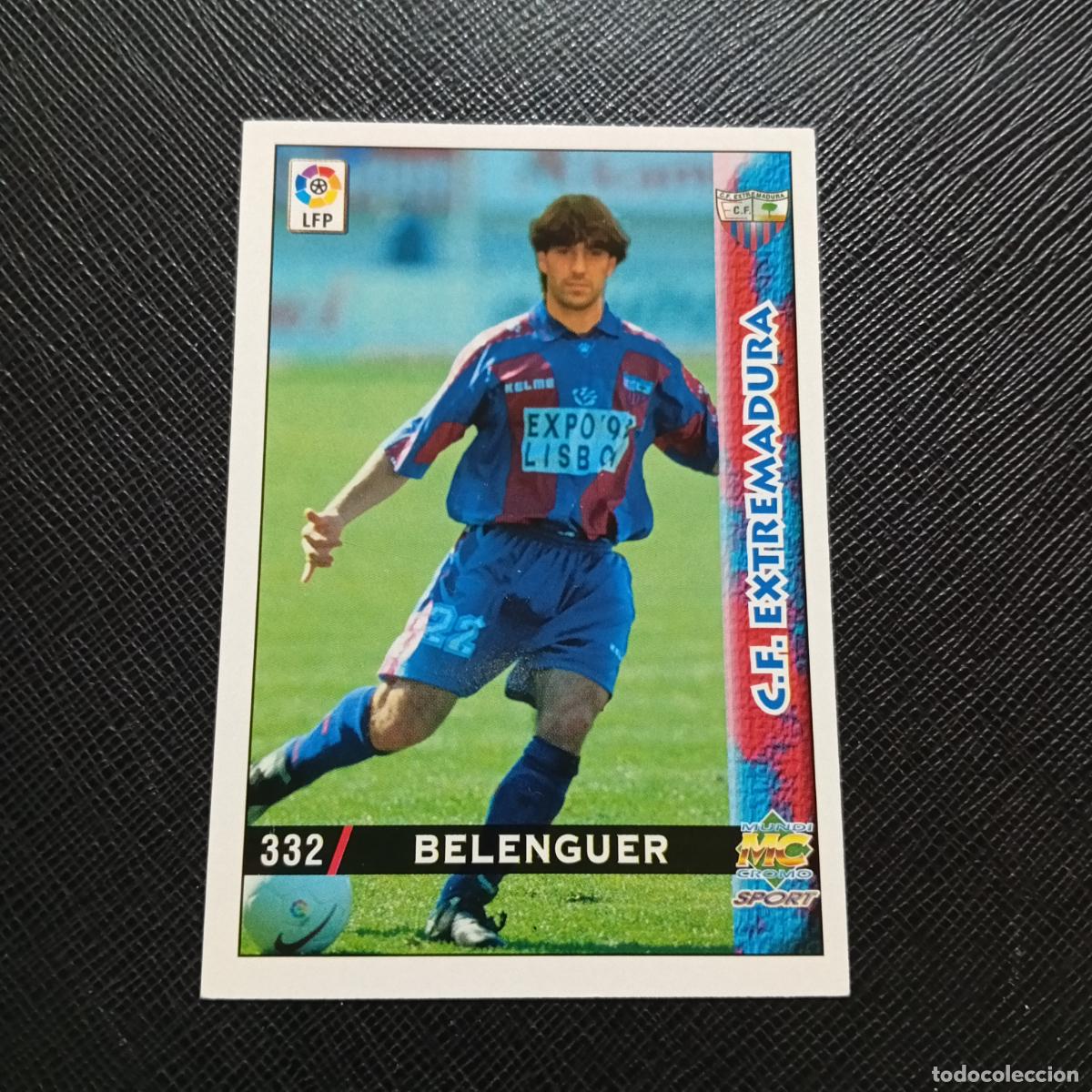 Cromos de f&uacute;tbol: 332 BELENGUER EXTREMADURA MUNDICROMO 1998 1999 CROMO FUTBOL LIGA 98 99 - A218 PG44