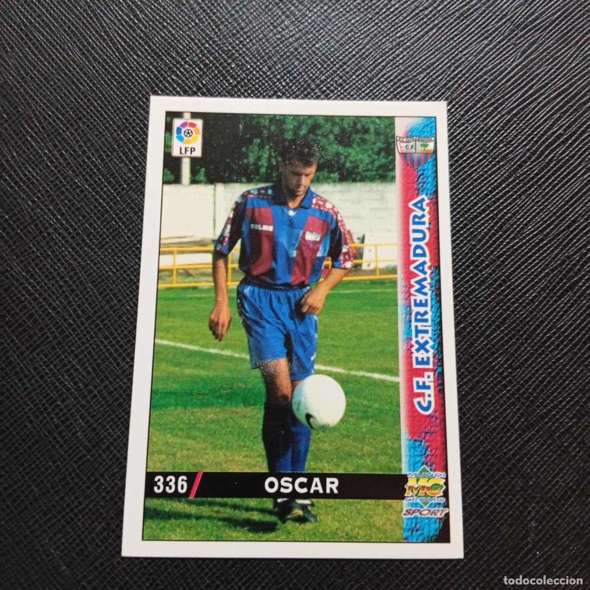 Cromos de f&uacute;tbol: 336 OSCAR EXTREMADURA MUNDICROMO 1998 1999 CROMO FUTBOL LIGA 98 99 - A218 PG44