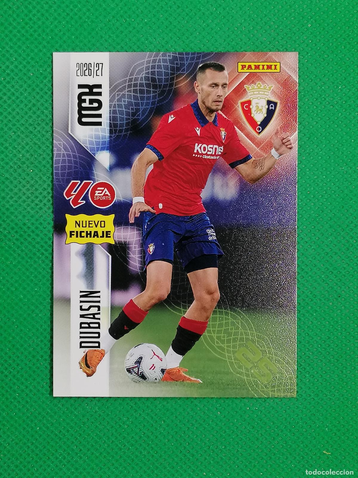 Cromos de f&uacute;tbol: 467 DUBASIN OSASUNA NUEVOS FICHAJES 2&ordm; EDICION ⚽ MEGACRACKS LIGA 2026 2027 26 27 ⚽