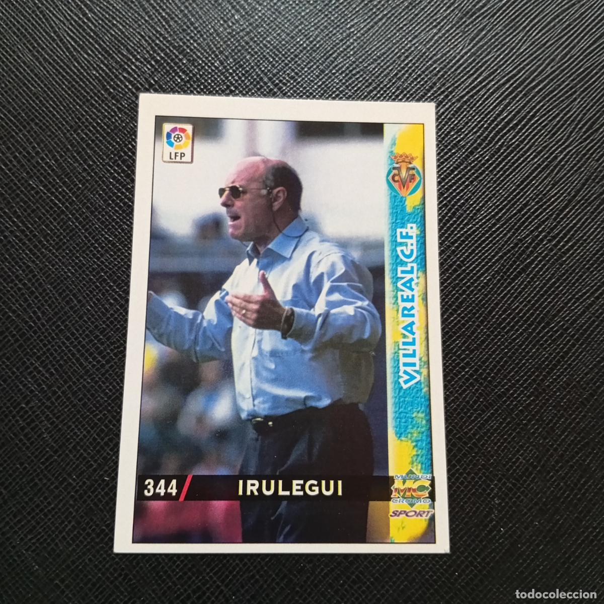 Cromos de f&uacute;tbol: 344 IRULEGUI VILLARREAL MUNDICROMO 1998 1999 CROMO FUTBOL LIGA 98 99 - A218 PG46