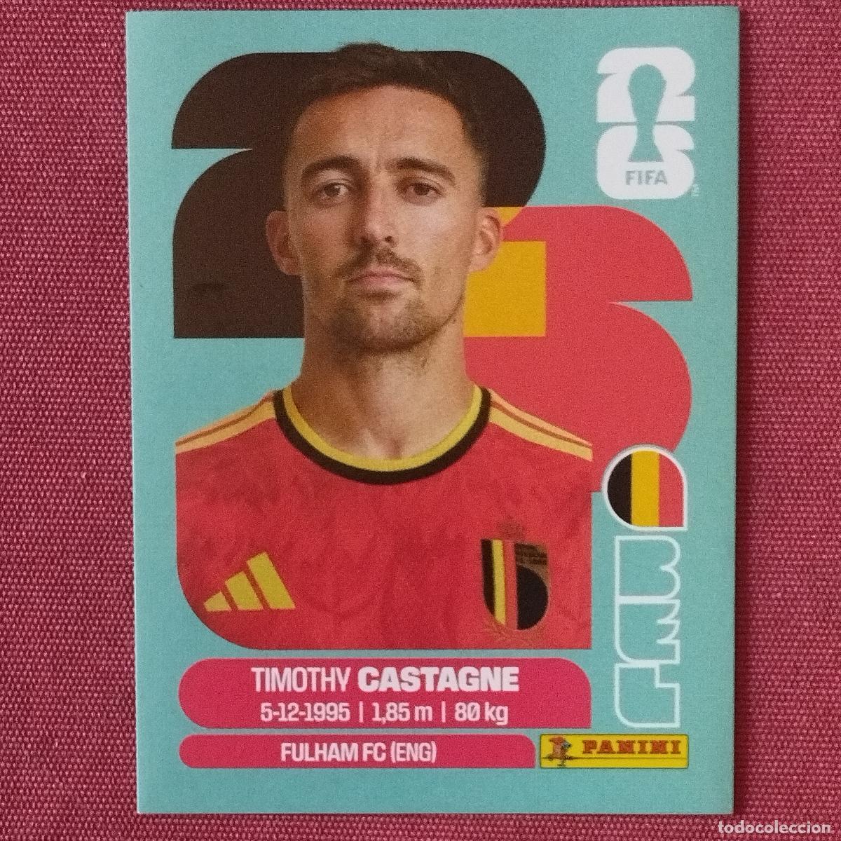 Cromos de f&uacute;tbol: TIMOTHY CASTAGNE - BELGICA - BEL 4 - MUNDIAL DE FUTBOL 2026 - FIFA WORLD CUP