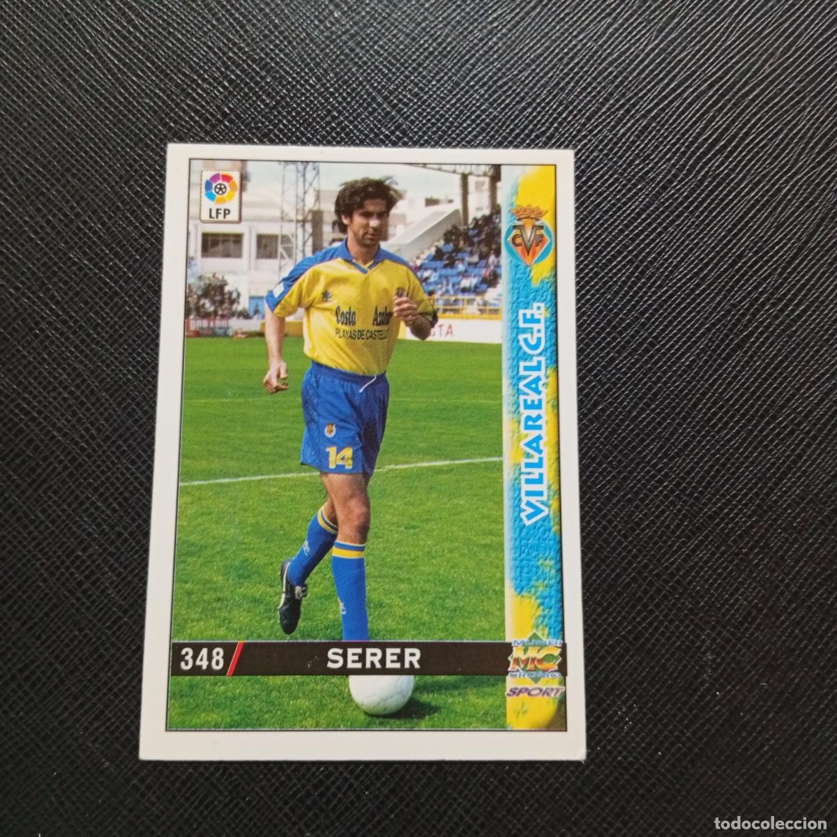 Cromos de f&uacute;tbol: 348 SERER VILLARREAL MUNDICROMO 1998 1999 CROMO FUTBOL LIGA 98 99 - A218 PG46