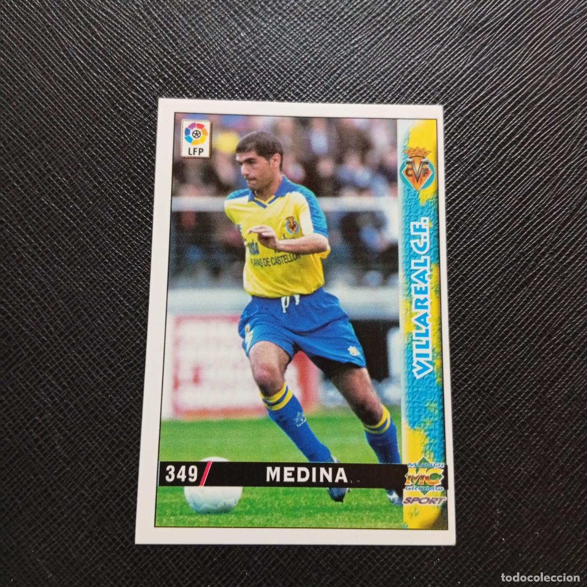 Cromos de f&uacute;tbol: 349 MEDINA VILLARREAL MUNDICROMO 1998 1999 CROMO FUTBOL LIGA 98 99 - A218 PG46