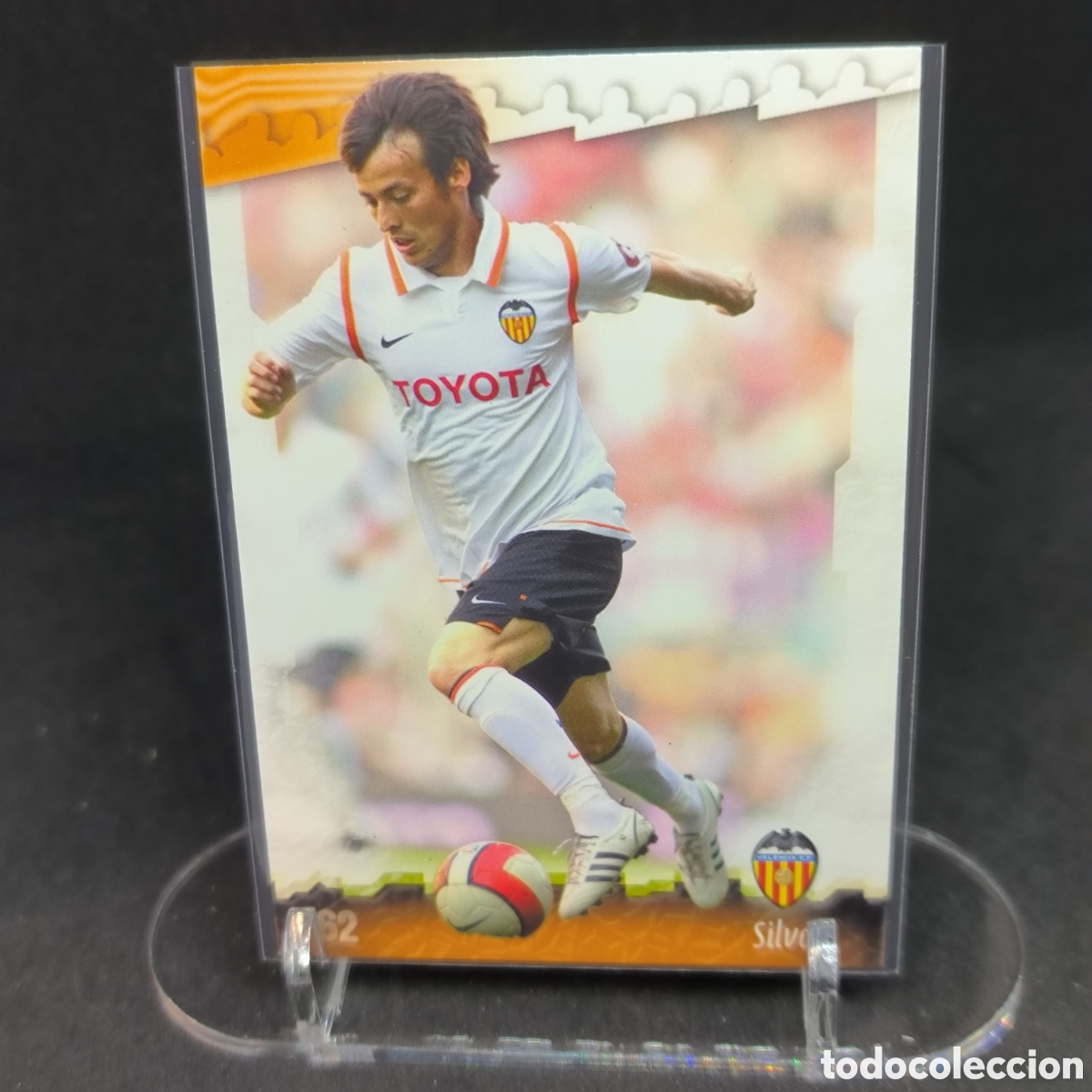 Cromos de f&uacute;tbol: David Silva Mundicromo 2009