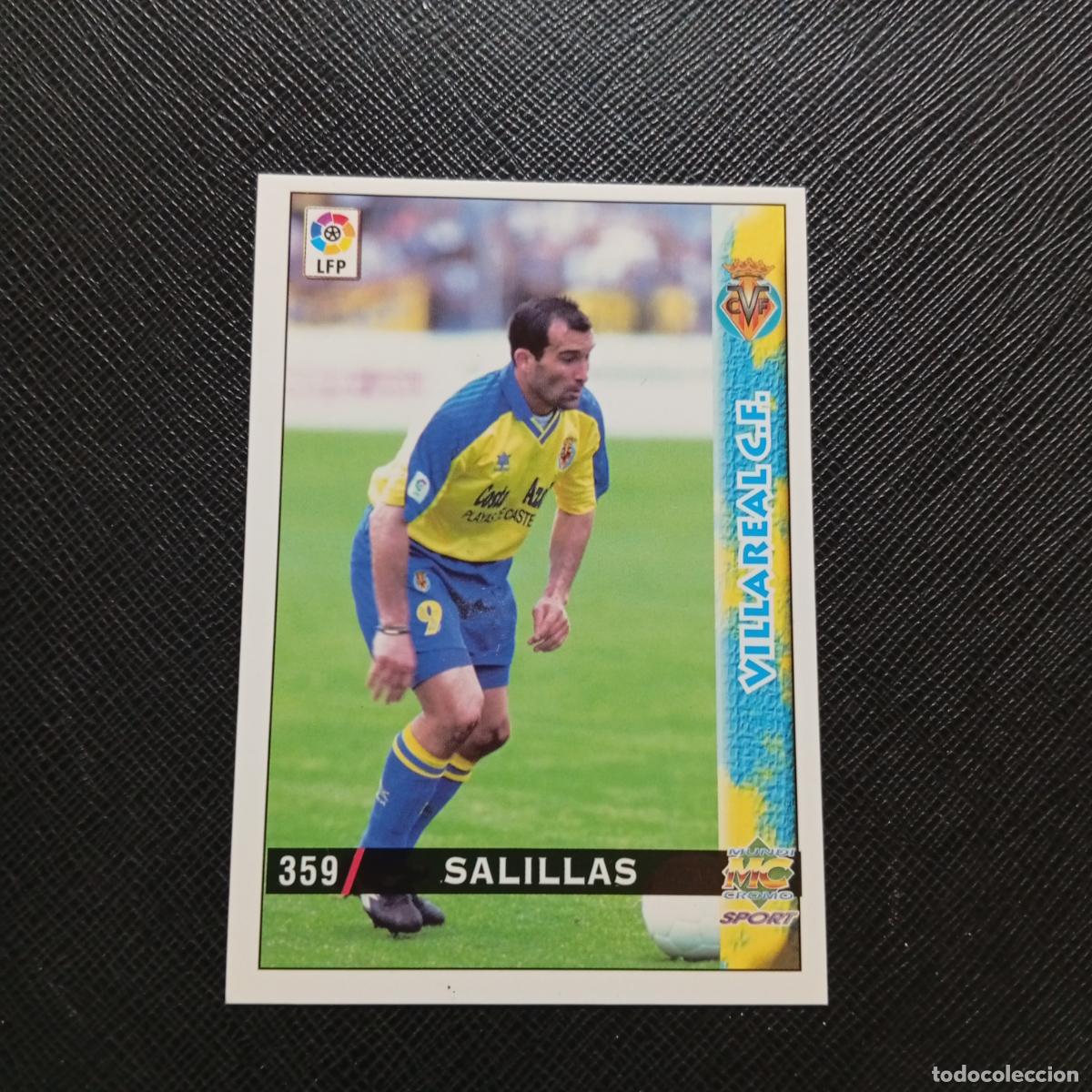 Cromos de f&uacute;tbol: 359 SALILLAS VILLARREAL MUNDICROMO 1998 1999 CROMO FUTBOL LIGA 98 99 - A218 PG47