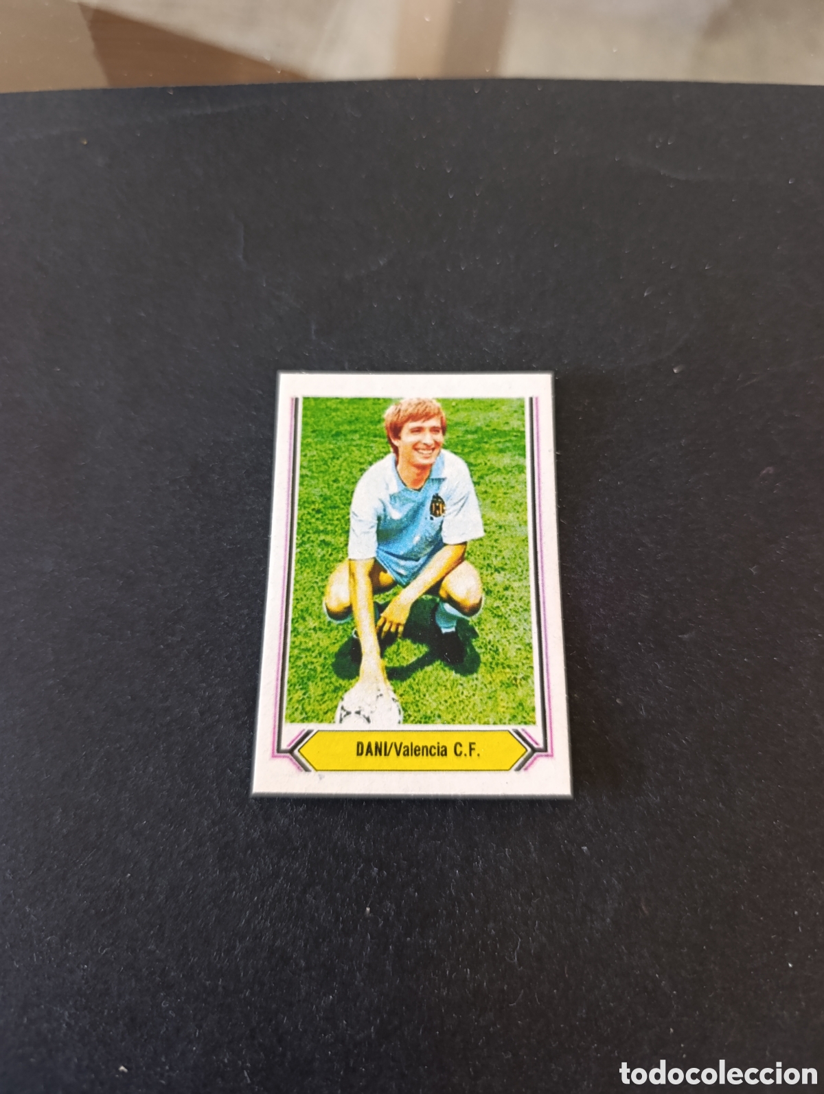 Cartes &agrave; collectionner de Football: Cromo Dani Valencia CF Liga Este 80 81, ampliaci&oacute;n de la colecci&oacute;n.