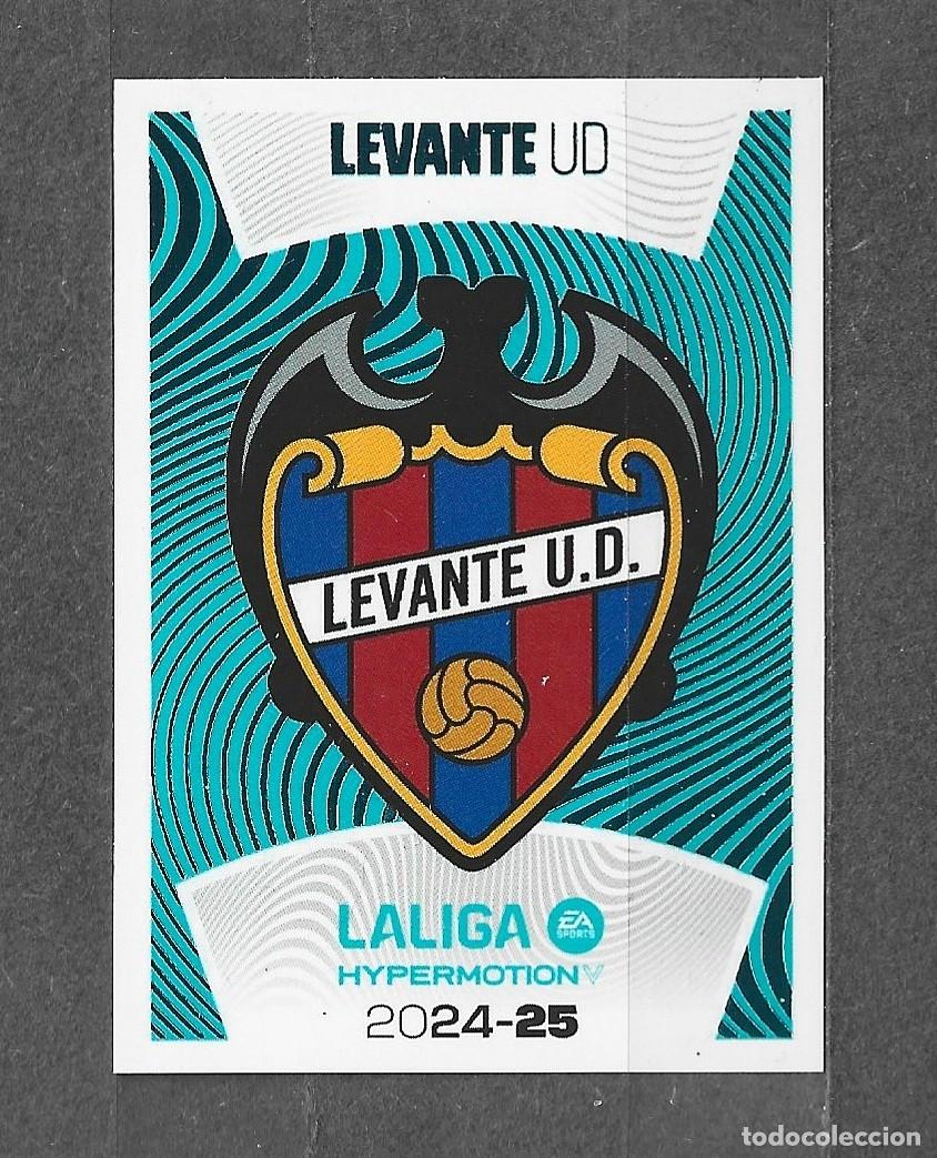 Cromos de f&uacute;tbol: Liga Hypermotion 24/25 - Levante UD - N&ordm; 15 - Escudo