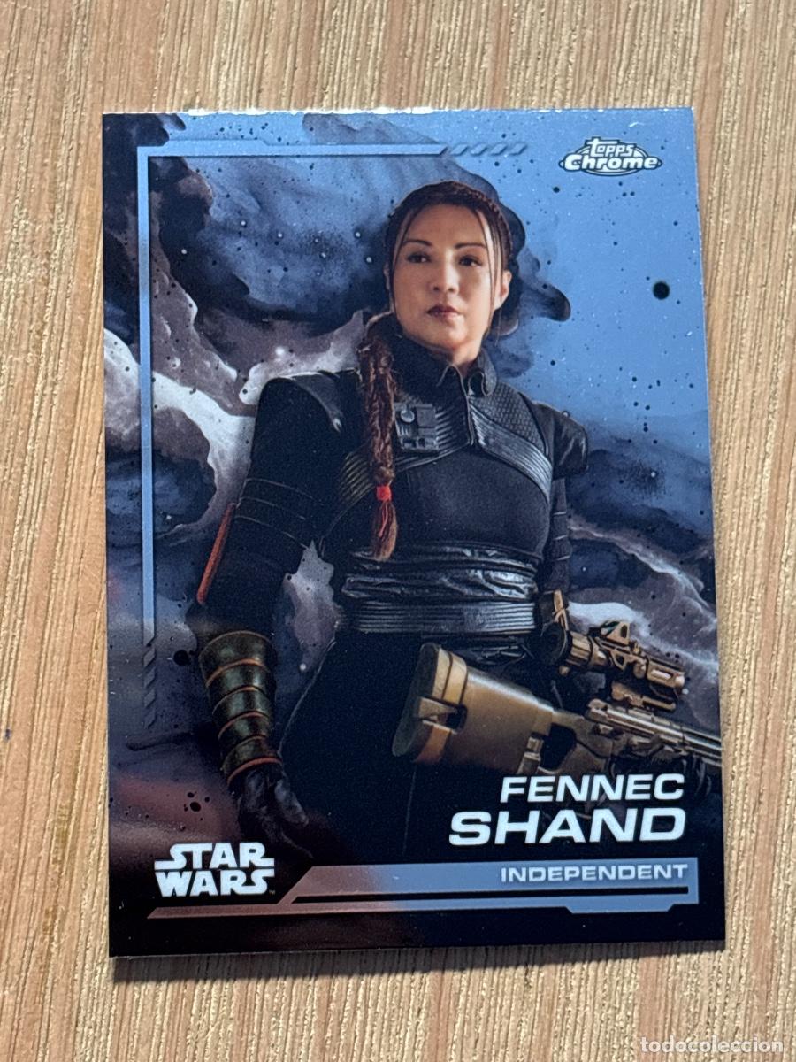 Cromos de f&uacute;tbol: 44. CROMO TOPPS CHROME STAR WARS 2024 INDEPENDENT FENNEC SHAND N 20