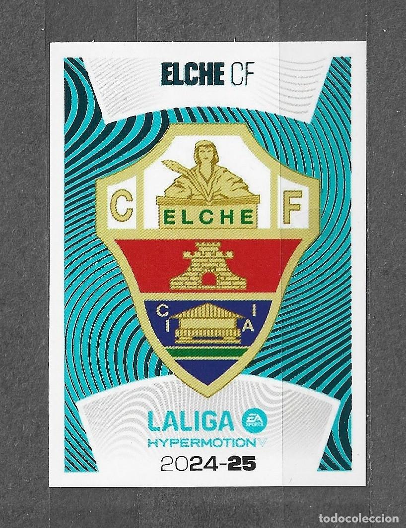 Cromos de f&uacute;tbol: Liga Hypermotion 24/25 - Elche CF - N&ordm; 10 - Escudo