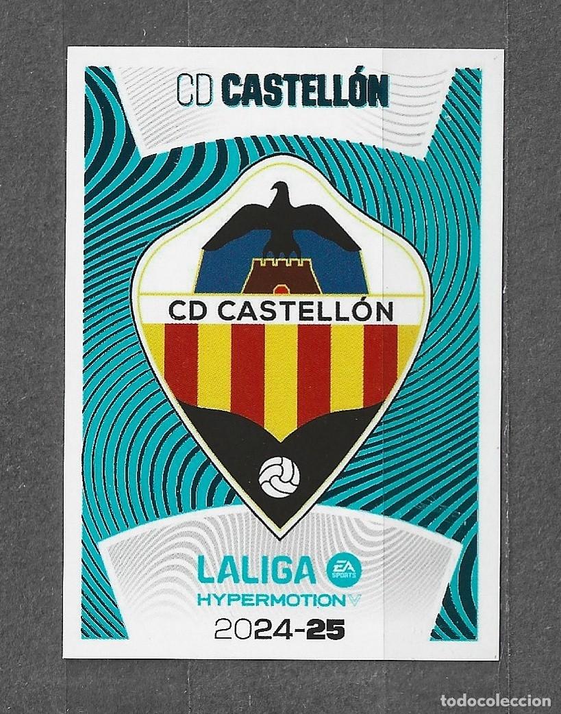 Cromos de f&uacute;tbol: Liga Hypermotion 24/25 - CD Castell&oacute;n - N&ordm; 6 - Escudo