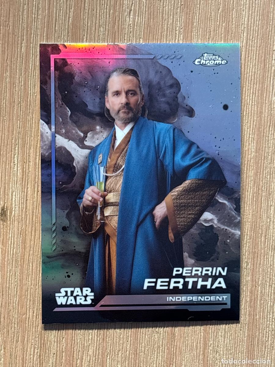 Cromos de f&uacute;tbol: 44. CROMO TOPPS CHROME STAR WARS 2024 INDEPENDENT PERRIN FERTHA N 97