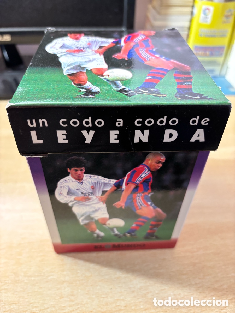Cromos de f&uacute;tbol: Un Codo a Codo de Leyenda Liga de Estrellas 96/97 CONPLETO Diario El Mundo