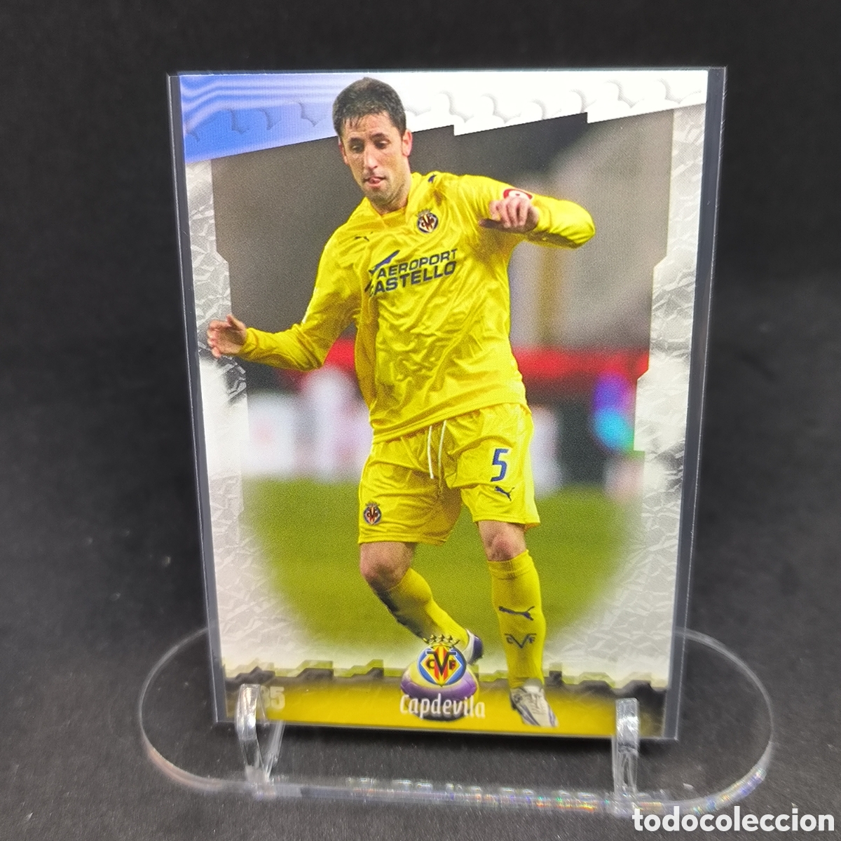 Cromos de f&uacute;tbol: Joan Capdevila Mundicromo 2009 - Foto 1
