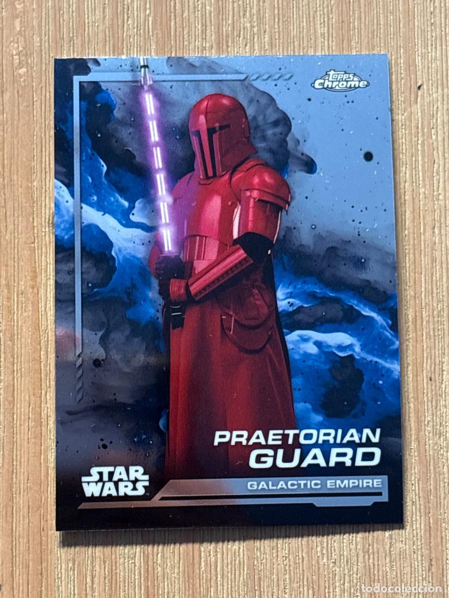Cromos de f&uacute;tbol: 44. CROMO TOPPS CHROME STAR WARS 2024 GALACTIC EMPIRE PHAETORIAN GUARD N 86
