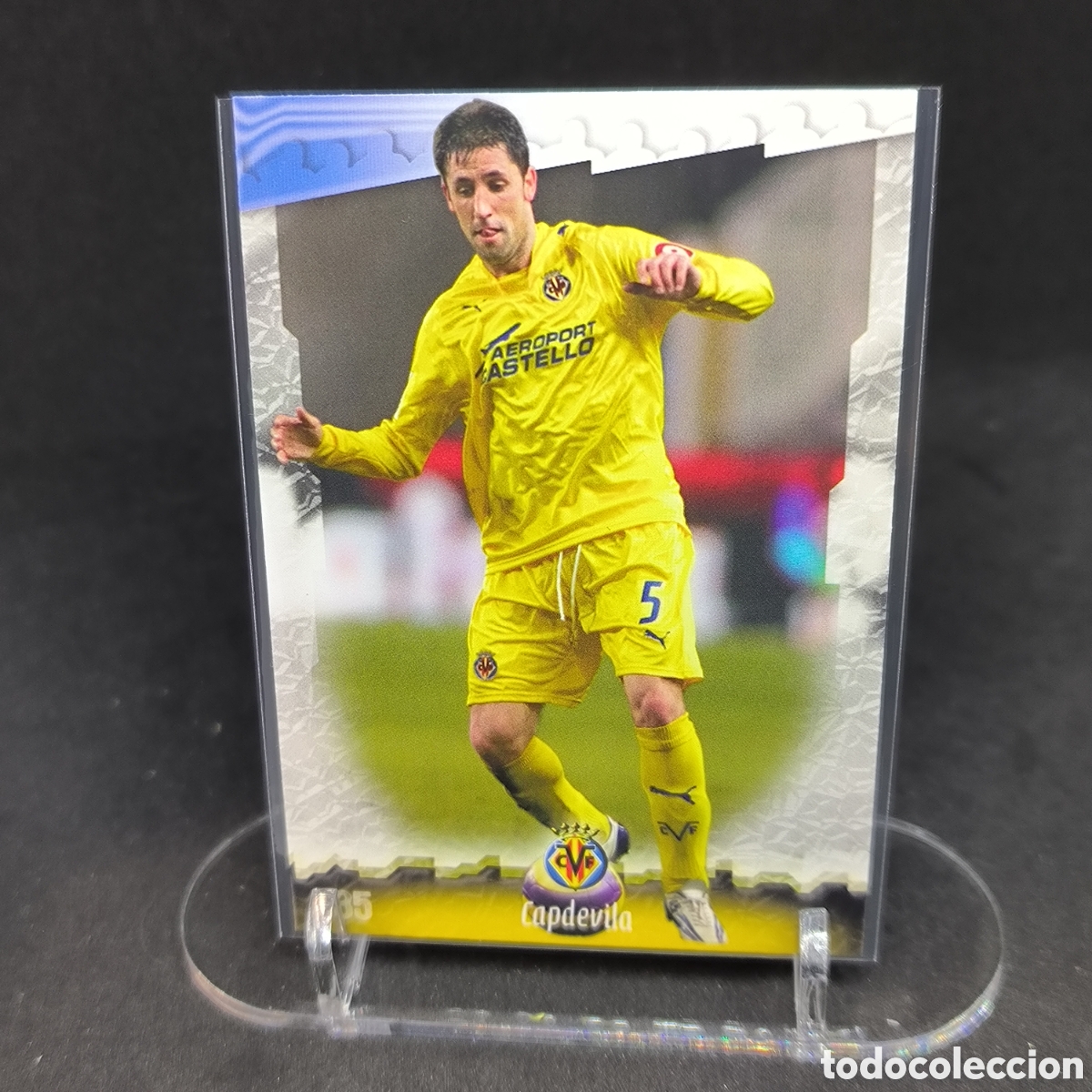 Cromos de f&uacute;tbol: Joan Capdevila Mundicromo 2009