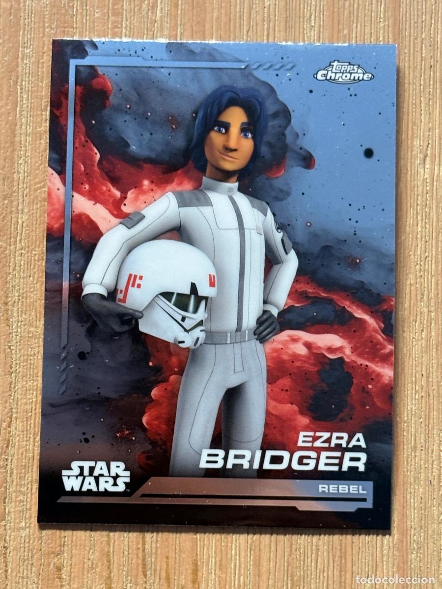 Cromos de f&uacute;tbol: 44. CROMO TOPPS CHROME STAR WARS 2024 GALACTIC REBEL EZRA BRIDGER N 125