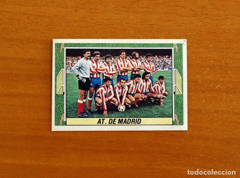 Cromos de f&uacute;tbol: Atletico de Madrid - Equipo Alineaci&oacute;n - Ediciones Este Liga 1984-1985, 84-85 - cromo nunca pegado