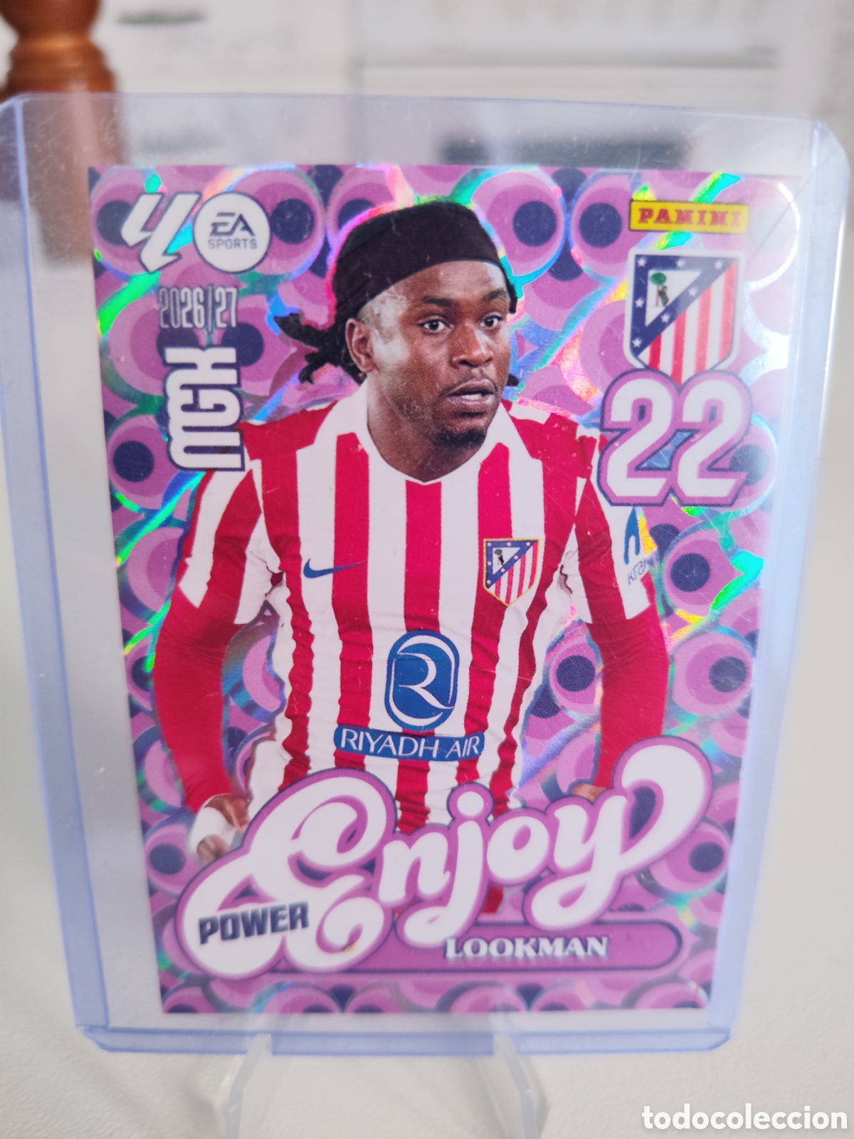Cromos de f&uacute;tbol: Ademola Lookman At Madrid