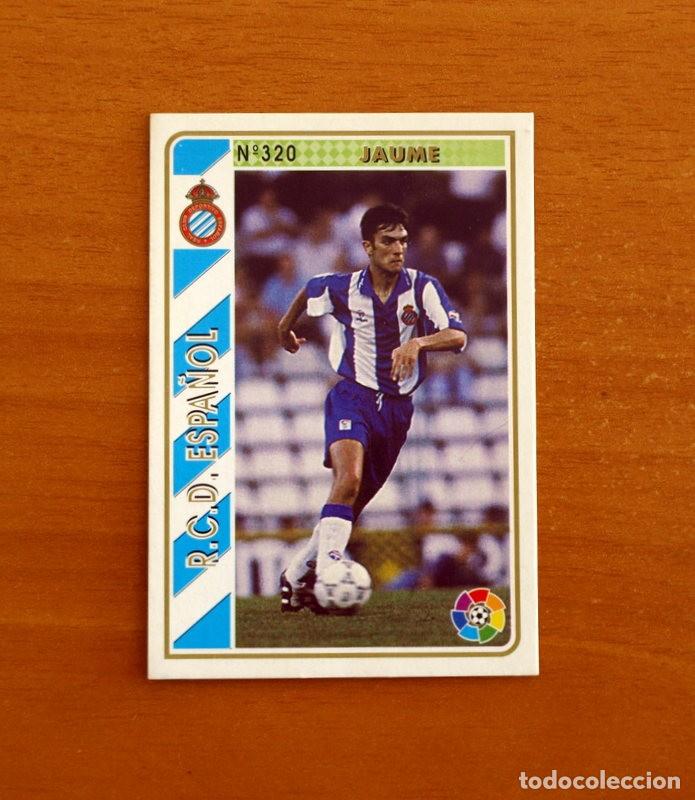 Cromos de f&uacute;tbol: R.C.D. Espa&ntilde;ol-Espanyol - N&ordm; 320 Jaume -Mundicromo Las Fichas de la Liga 1994-1995-94-95