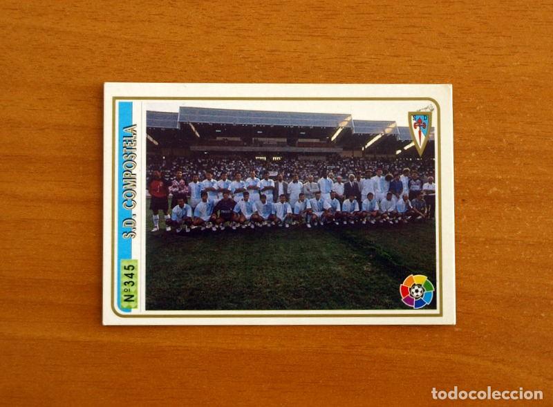Cromos de f&uacute;tbol: Compostela -N&ordm; 345 Plantilla-Equipo -Mundicromo Las Fichas de la Liga 1994-1995-94-95