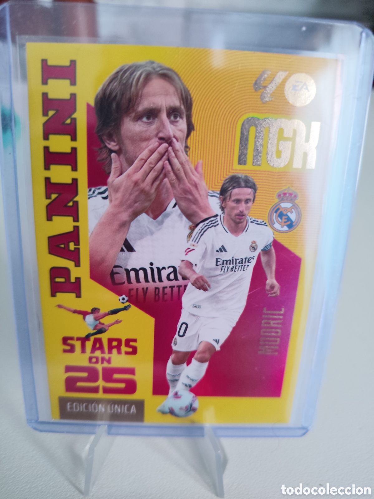 Cromos de f&uacute;tbol: Luka Modric Real Madrid